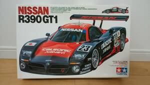 1997年発売・新品同様・レア★タミヤ／ニッサン　R390 GT1 スポーツカー　フルディスプレイモデル　1／24 プラモデル『未開封＆未使用』！