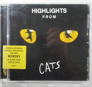 CD ブロードウェイミュージカル『CATS キャッツ』貴重盤