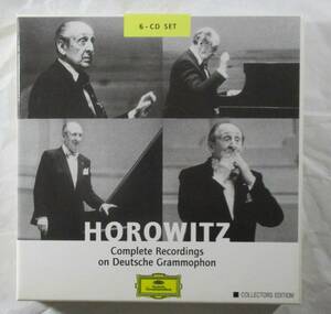 CD ウラヴィミール・ホロヴィッツ　グラモフォン６CD こどもの情景、ピアノ協奏曲、ラフマニノフ、ショパン、リスト、美品