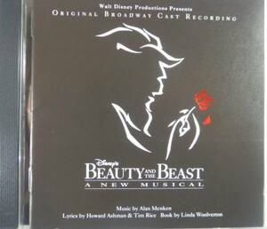 CD ブロードウェイミュージカル ディズニー『美女と野獣』 DISNY BEAUTY AND THE BEAST 貴重盤