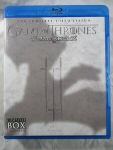 ブルーレイ　BD セル版『ゲームオブスローンズ　第３章　シーズン３』５枚組　Game of Thrones season３　美品