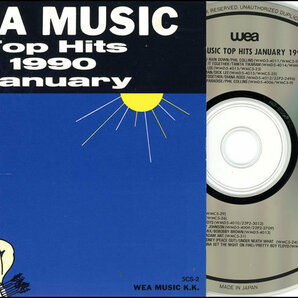 非売品 WEA MUSIC Top Hits 1990 January / フィル・コリンズ / ディック・リー Dick Lee / ボビー・ブラウン Bobby Brown / ダイアナロス