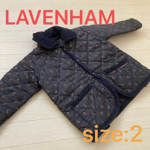 【美品】LAVENHAM ラベンハム キルティングジャケット size2