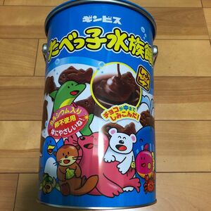 ギンビス　たべっ子水族館　缶かん（お菓子なし）　2缶