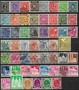 ★1946~1951年 - ドイツ - 英米軍占領地 切手★VG-839