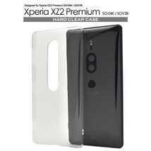 スマホケース　Xperia XZ2 Premium SO-04K/SOV38用ハードクリアケース_画像1