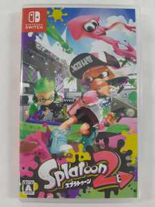 スプラトゥーン2 ニンテンドースイッチソフト 中古正常確認しています