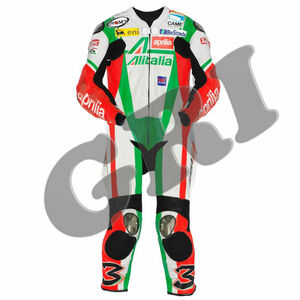 海外　限定品　送料込み　アンドレア・ドヴィツィオーゾ Ducati レザーレーシングスーツ　サイズ各種　レプリカ　高品質 5