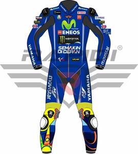 海外　限定品　送料込み　　バレンティーノ・ロッシ　MotoGP　レザーレーシングスーツ　サイズ各種　レプリカ　高品質　4