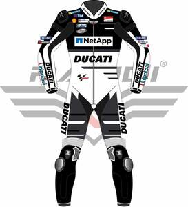 海外　限定品　送料込み　アンドレア・ドヴィツィオーゾ Ducati レザーレーシングスーツ　サイズ各種　レプリカ　高品質 4