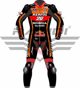 海外　限定品　送料込み　ダニ・ペドロサ　MotoGP　レザーレーシングスーツ　サイズ各種　レプリカ　高品質 77