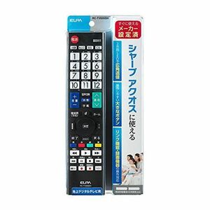 ELPA エルパ テレビリモコン シャープ RC-TV009SH