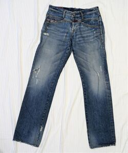 *MaritheFrancoisGirbaud* Мали te+ franc sowa* Jill bo-* индиго Denim повреждение джинсы 82M*W83