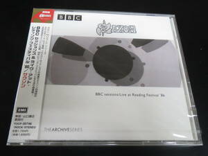 新品！サクソン/BBCセッションズ＆ライヴ・アット・レディング・フェスティバル’８６ Saxon - BBC Sessions 国内盤CD（TOCP-50746, 1998）