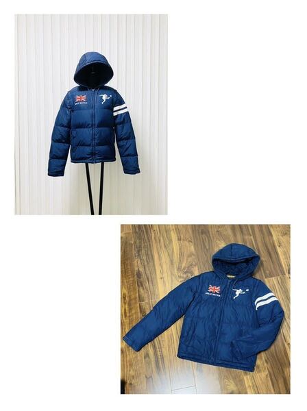 ラルフローレン ラルフ ラグビー rugby ダウンジャケット ダウン ベスト XS ネイビー キッカー