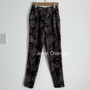 Jewel Changes ユナイテッドアローズ 総柄 テーパードパンツ