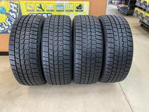 ☆ダンロップ ウインターマックス WM02 225/55R17 スタッドレス タイヤ 17インチ 2019年製造 4本 中古 DUNLOP WINTER MAXX STUDLESS☆