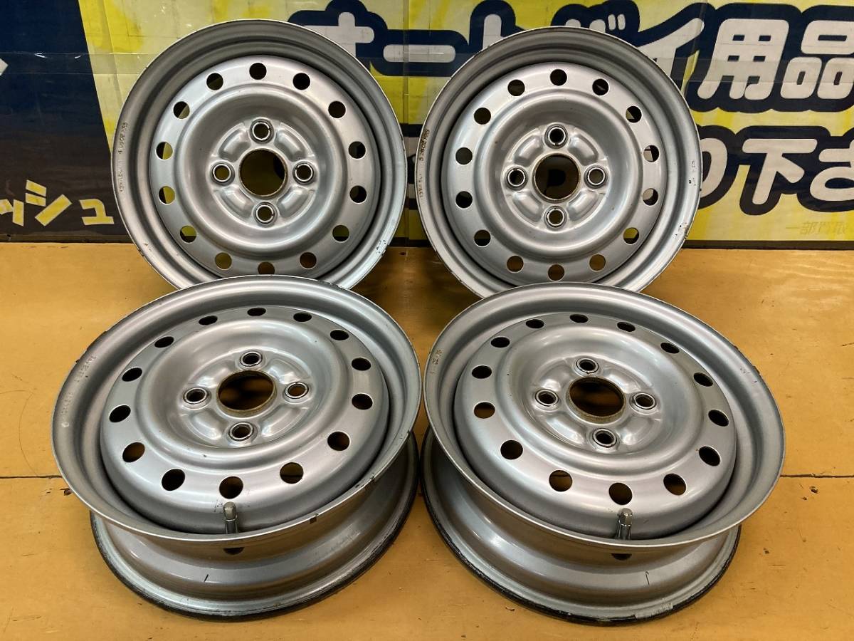 再追加販売 値下! TOPY トピー 4.5J 5J 14インチ 鉄 ホイール 爪鉄 鉄