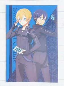 ☆ ソードアート・オンライン SAO 特典 非売品 ポストカード 怪盗 警察 ver. キリト ユージオ ☆