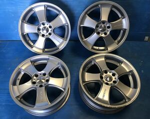 RAYS/NISMO LM-X5 18x7.5JJ OFF35 H5 PCD 114.3 ハブ径約64mm. 4本　傷汚れ塗装剥がれあり　画像でご判断！