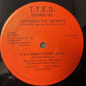 Experience E.U. Unlimited/It's A Family Affair