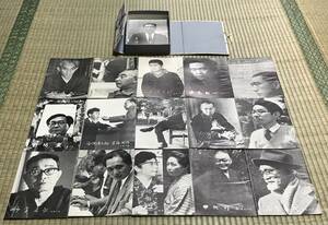  Showa Retro Showa era literature album Kadokawa Shoten Showa era literature complete set of works appendix Akutagawa Ryunosuke Miyazawa Kenji secondhand book Japanese style book white black photograph novel author 