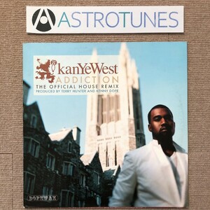 レア盤 カニエ・ウェスト Kanye West 2005年 12EPレコード Addiction (The Official House Remix) 米国盤 Rap / Hip-hop Terry Hunter,