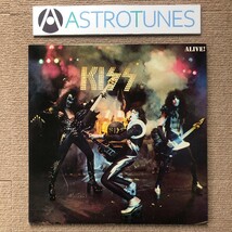 美盤 キッス 1975年 2枚組LPレコード 地獄の狂獣 キッス・ライヴ Alive! 国内盤 Strutter Nothing To Lose Black Diamond Paul Stanley_画像1