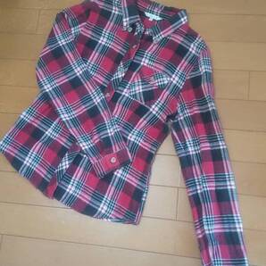 Mode Maxi Offre チェックブラウス