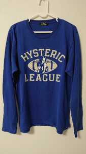  Hysteric Glamour HYSTERIC GLAMOUR long sleeve T shirt long T size L free shipping 2