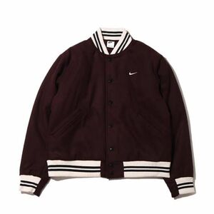 NIKE VARSITY JACKET ナイキ バーシティ ジャケット 新品 スタジャン ウール 刺繍ロゴ スウッシュ XXL