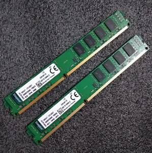 【中古】DDR3メモリ 16GB(8GB2枚組) Kingston KVR16N11/8 [DDR3-1600 PC3-12800]