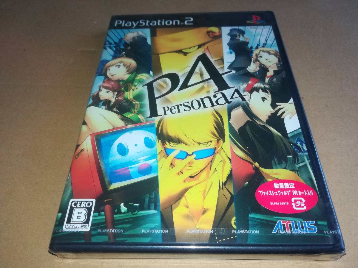 ペルソナ4 ザ・ゴールデン」販促ポスター Vita P4G 金子一馬 非売品