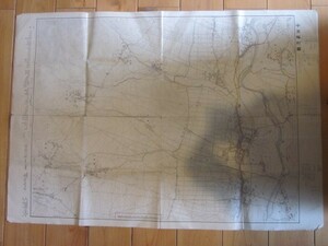 古地図　中箕輪村　１万分の1地形図◆昭和１３年◆長野県上伊那郡