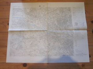 古地図　溝口　2万5千分の1地形図◆昭和46年◆東京都　神奈川県