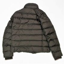 MONCLER SEBASTIEN MENS ダウンジャケット 4133505 モンクレール セバスチャン DOWN JACKET ライダース ブルゾン ロゴ ブラウン 2 FM-5_画像3