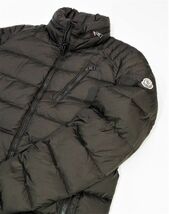 MONCLER SEBASTIEN MENS ダウンジャケット 4133505 モンクレール セバスチャン DOWN JACKET ライダース ブルゾン ロゴ ブラウン 2 FM-5_画像7