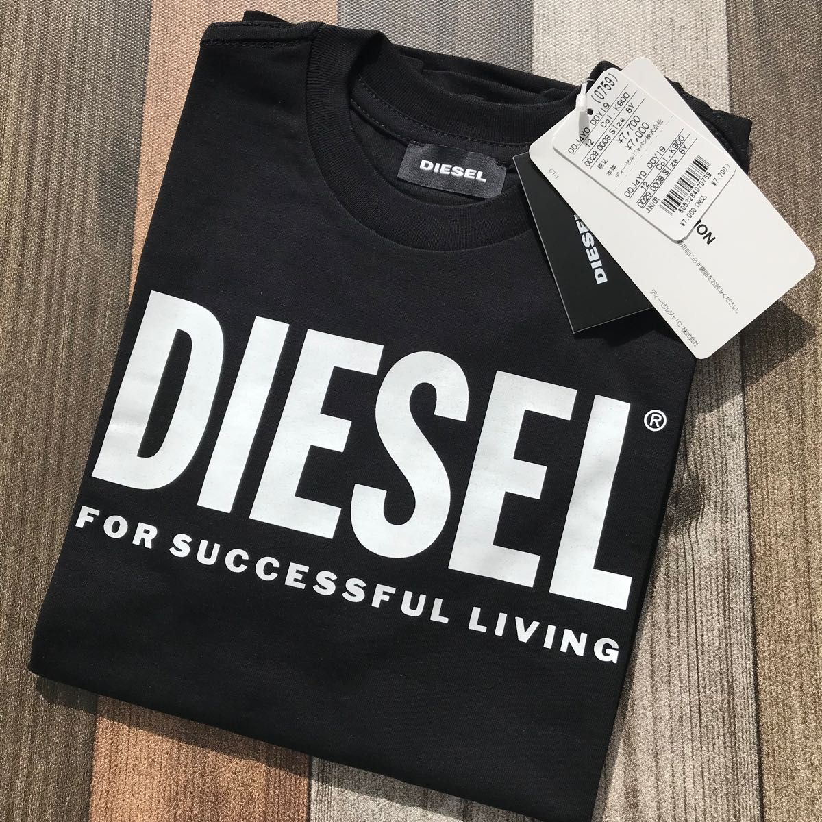 保障できる】【保障できる】ディーゼル キッズ 長袖Tシャツ 1422