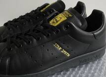 スタンスミス リコン 2020年製 JP27.5cm FZ5467 天然皮革 生産終了 adidas stansmith recon リーコン 黒 本革 アディダス オールブラック_画像7