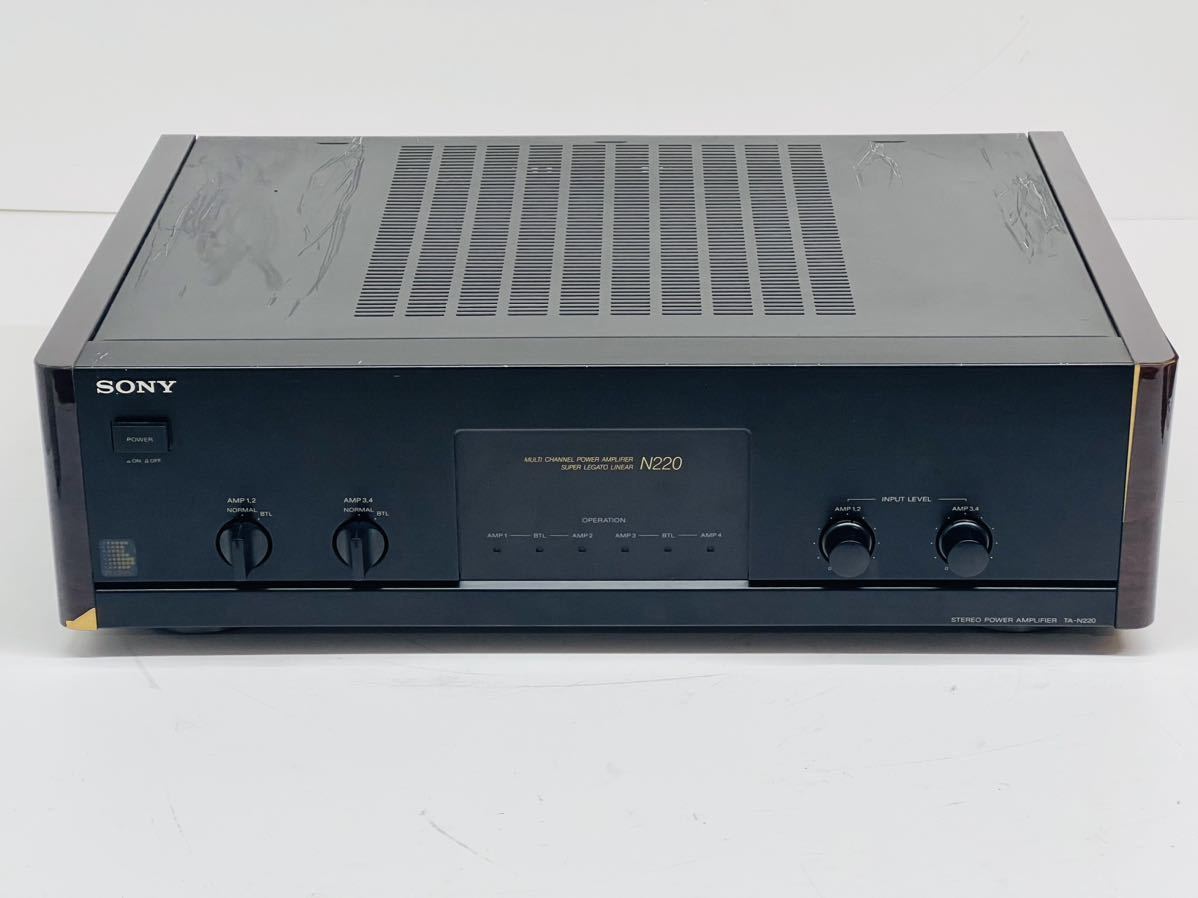 話題の人気 SONY TA-N220 パワーアンプ BTL接続 popleen.fr