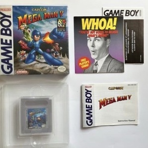 激レア 海外版 ロックマンV ゲームボーイ Mega Man V Game Boy Complete in Box CIB Mega Man 5 WATA VGA w/ ロックマン5の画像3