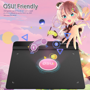 x252a グラフィックス タブレット デジタル ペンタブレット　描画　osu　アニメーション　Xp-ペンスターG640