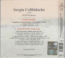 [CD/Ermitage]シューベルト:交響曲第8番ロ短調D.759他/S.チェリビダッケ&スイス・イタリア語放送管弦楽団_画像2