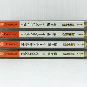 CAPCOM / カプコン Dreamcast / ドリームキャスト ELDORADO GATE / エルドラドゲート 第1巻～第4巻 4点セット 現状品 [B028H842]の画像4