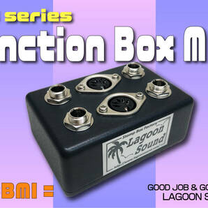 JCBMI】JCB-MIDI《あると便利 #ジャンクションボックス：ボード内の配線整理:#MIDI仕様》=JCBMI=【2系統&MIDI】 #JunctionBox #LAGOONSOUND