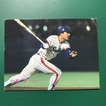 1988年　カルビー　プロ野球カード　88年　122番　ヤクルト　杉浦　　　　　　【管理737】_画像1