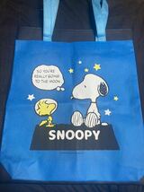 そ 新品 SNOOPY スヌーピー グッズ トートバッグ エコバッグ ユニバ_画像1