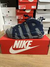 NIKE AIR MORE UPTEMPO COOL GREY&MIDNIGHT NAVY エアモアアップテンポ_画像5