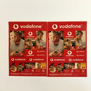 デビッド・ベッカム　vodafone　シール２枚