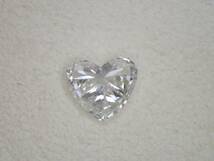 0.598ct ハートシェイプ ダイヤモンド F SI2 0.5ct ルース ハート ダイヤモンドルース_画像6